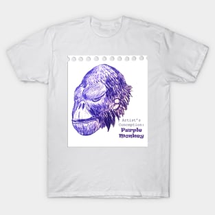 Purple Monkey, Public Menace! T-Shirt